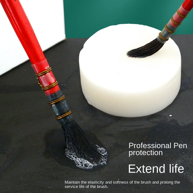 Brush e wash pen soap iron box art watercolor oil paint painting pen Ancient method wash soap brush seal glue