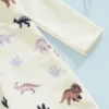 Toddler Baby Boy Swimwear Whale Print Bathing Suit Infant Long Sleeve Rash Guard Swimsuit and Sun Hat Children Beachwear 4