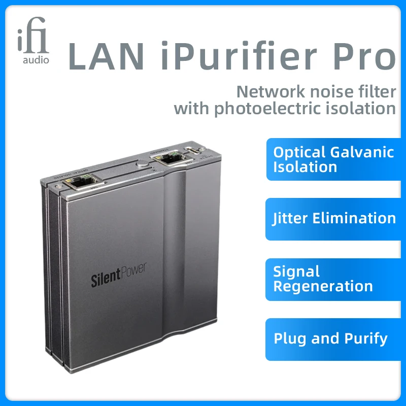 iFi LAN iPURIFIER PRO Optical Isolation brings even greater