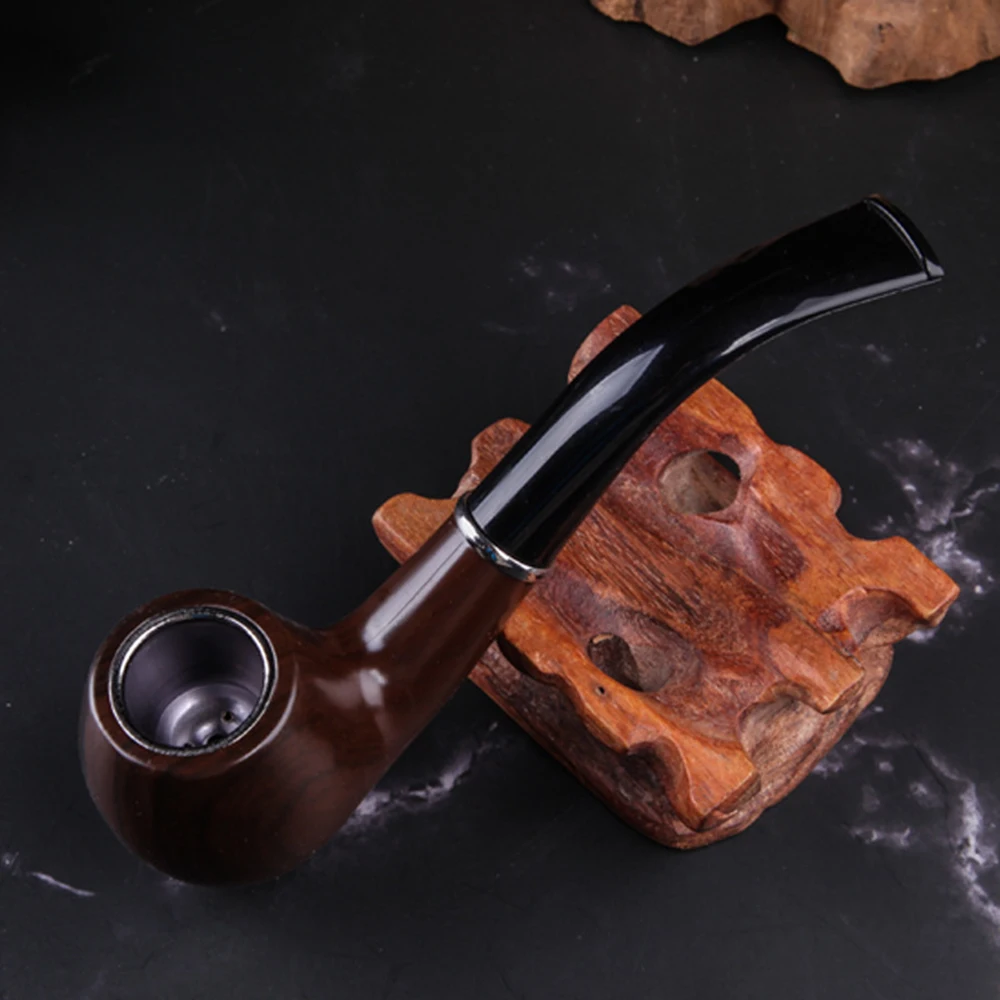 Classic Resin Smoking Pipe Smoking Pipe Kit with Washable Filter