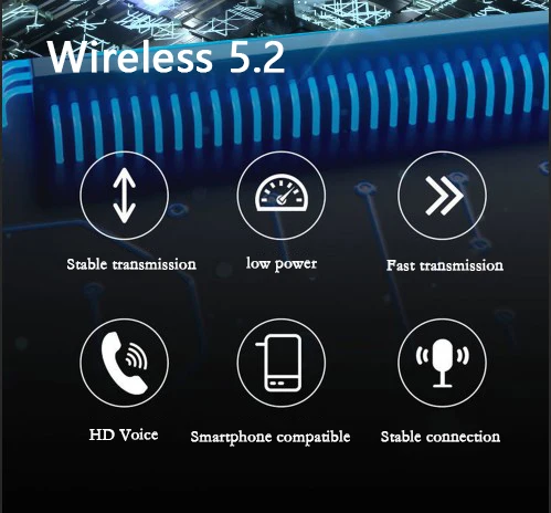 Description Picture 5 of itemSK H02 Wireless Headset Bluetooth Earphone Ear Clip Headphones Sport Waterproof With Mic Earbuds Hifi Music Extra Long Endurance