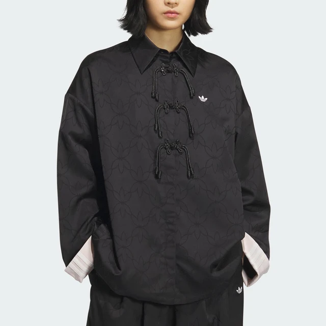 Veste classique chinoise Adidas authentique 2025 à trois feuilles pour femme KB6407 1