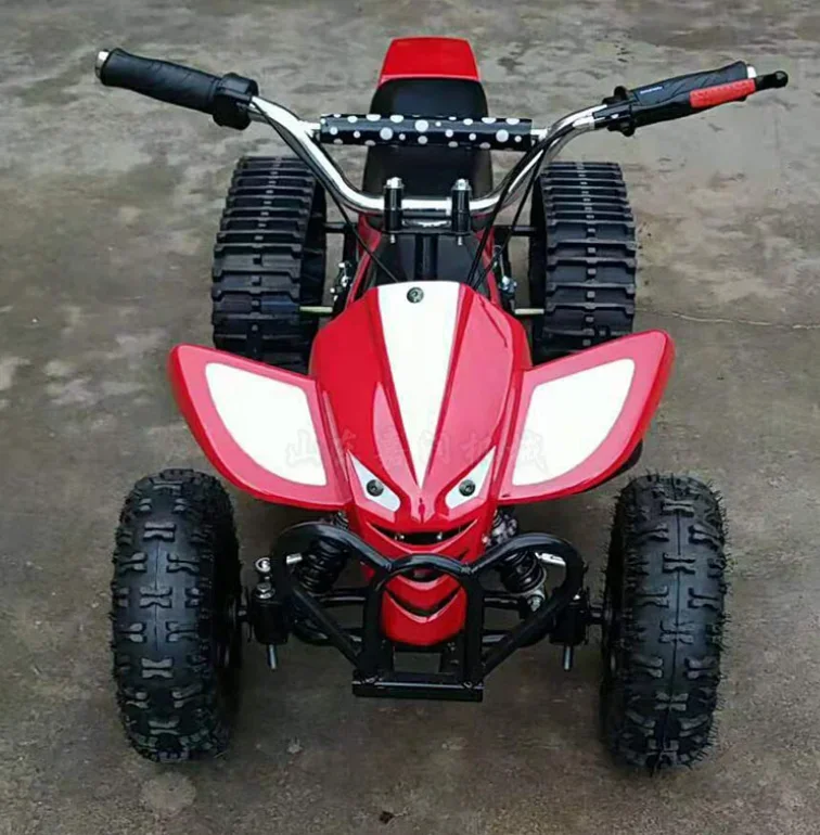Promo Hot Sale Electric Gasoline Snowmobile Kids Snow Racer Snowscooter For Sale