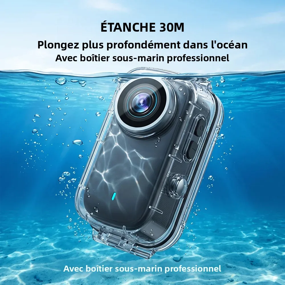 Gimbal caméra 4K stabilisateur avec carte mémoire 64Go, stabilisation active