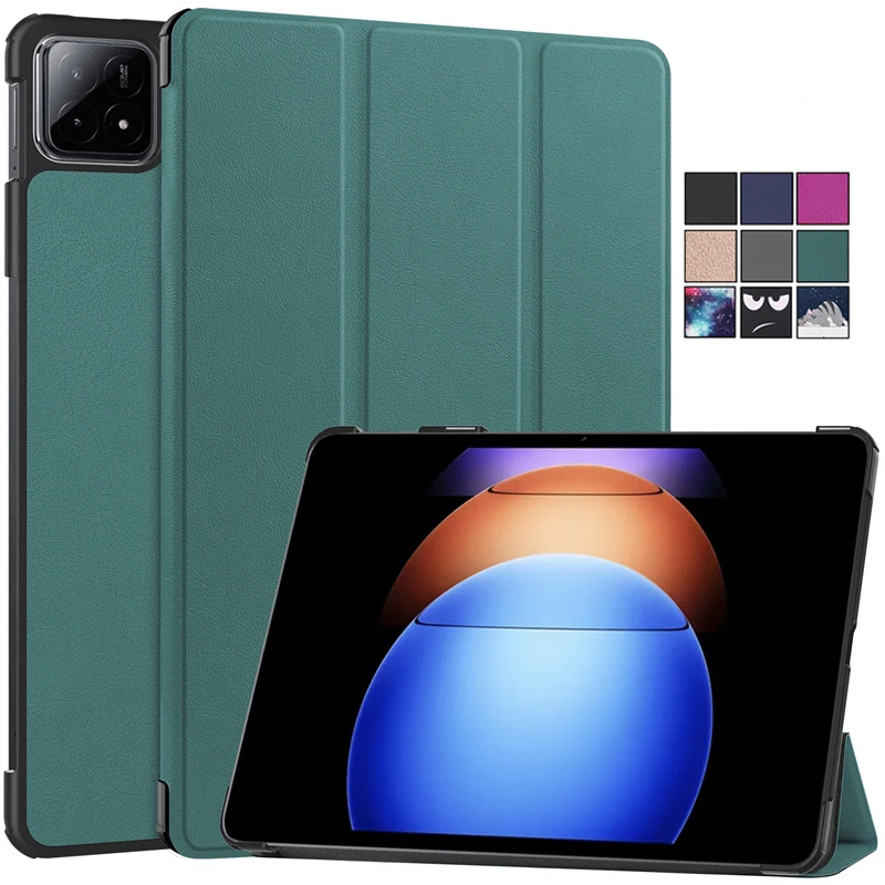 

For Xiaomi Mi Pad 6s Pro 12.4 Case Folding Stand Hard PC Back Magnetic Smart Cover for Funda Xiaomi Pad 6s Pro Tablet 12 4 inch