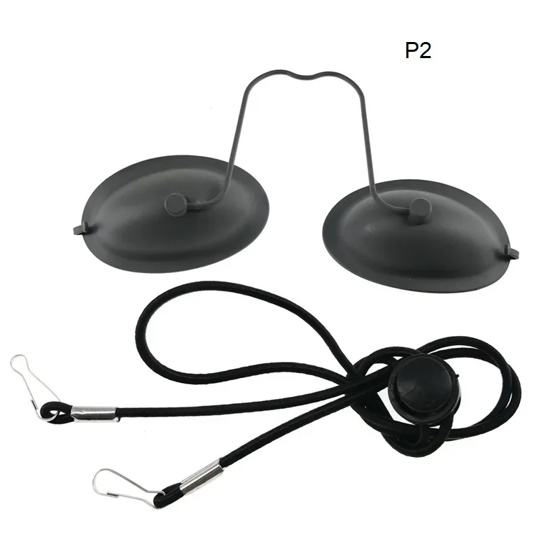 Stainless Steel Eyepatch Laser Safety Glasses for IPL Beauty Salon