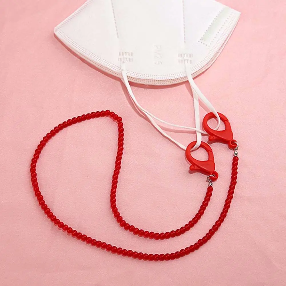 

Fashion Lovely Sunglasses Chains Anti-lost Acrylic Mask Lanyard Glasses Chains Neck Strap String Mask Chains Spectacle Cord