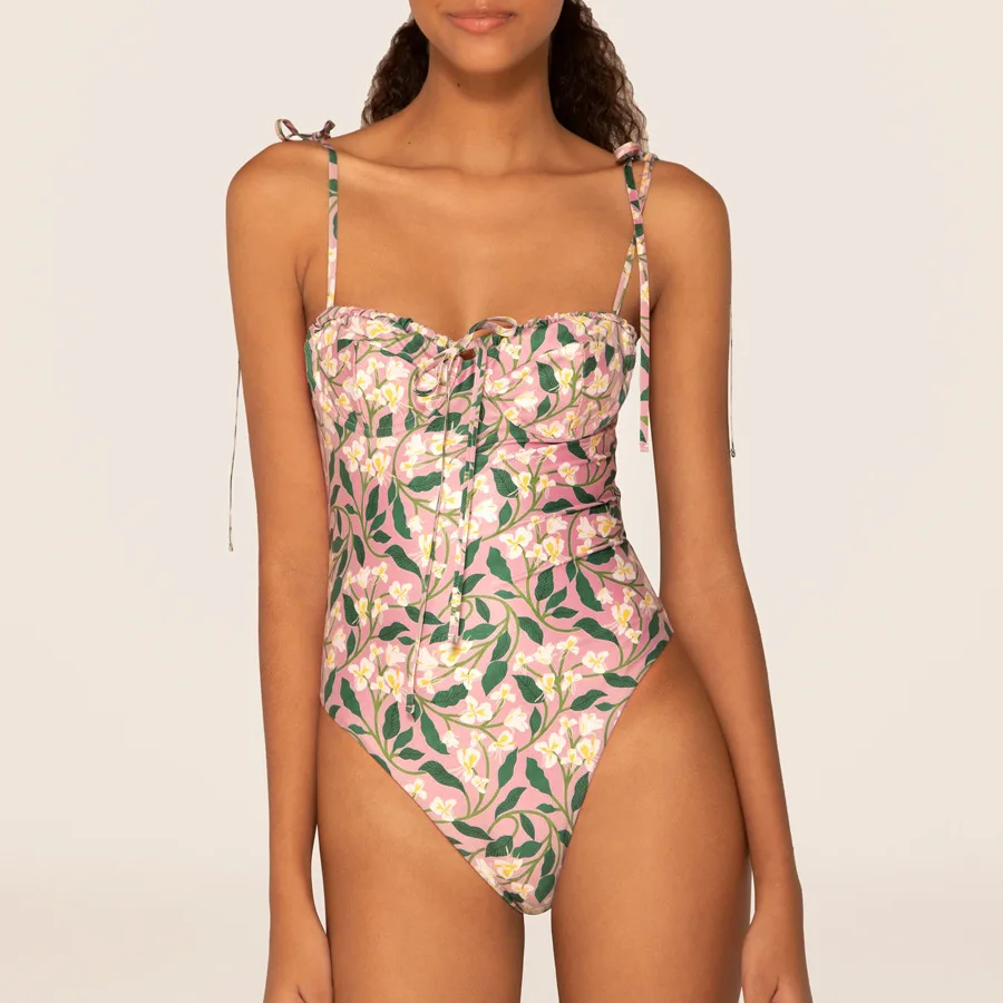 

Swimsuit Women One Piece Swimwear 2023 New Push Up Print Bodysuit Monokini Sexy Bathing Suit Female Summer Beachwear