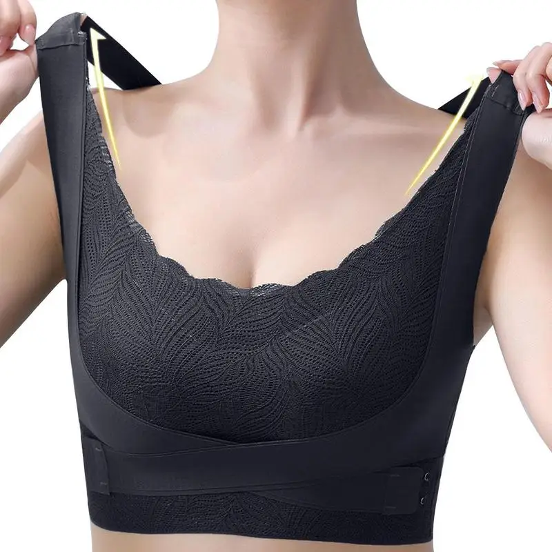 

Womens Push Up Lace Bra Shaping Wireless Silky Bra Full-Coverage T-Shirt Bra Full-Coverage T-Shirt Bra Shaping Wireless Silky