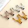 1Pc Clothes Rod Joint Aluminum Alloy Clothes Fork Head Portable Household Durable Clothes Rod Metal Head Household Accessories 1