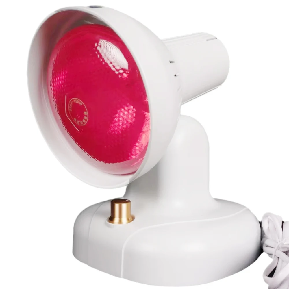 Portable Infrared Light for Beauty and Skin Care, Desktop Far Red Light Therapy, Heat Lamp, Relieve Joint Pain, 100W