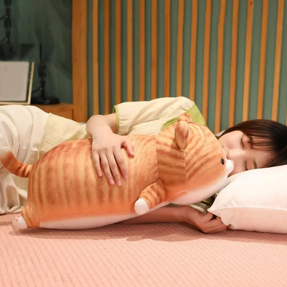 

Мягкая игрушка премиум-класса, креативная, хорошая упругость, мультяшная кошка, мягкая подушка, украшение для дома