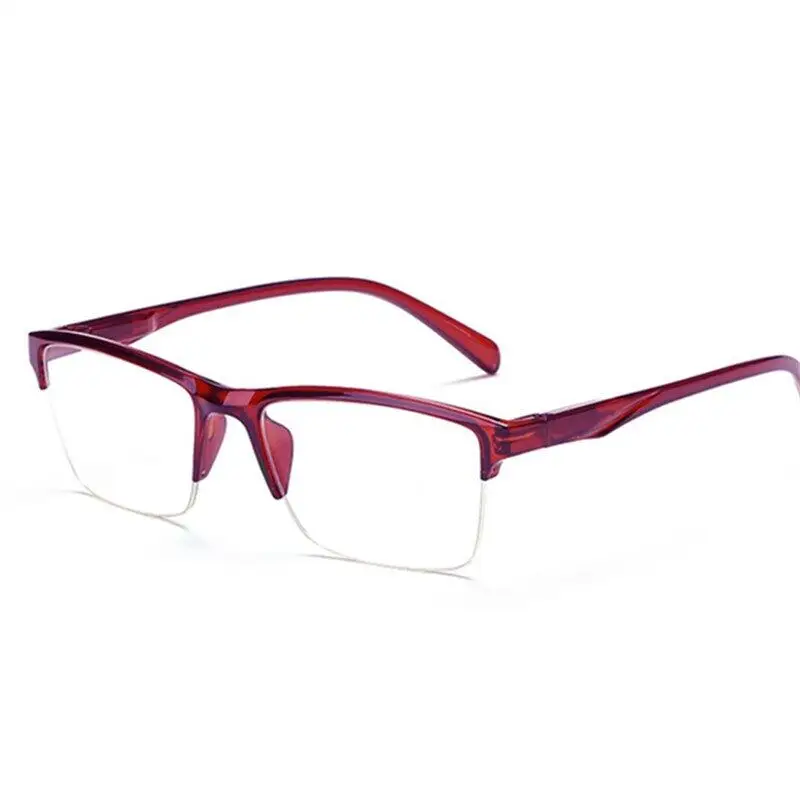 （With Free Cloth）+0.75 To +4.0 Reading Glasses New Fashion Women Men Semi-diopter Long-sighted Glasses For Women Durable Glasses