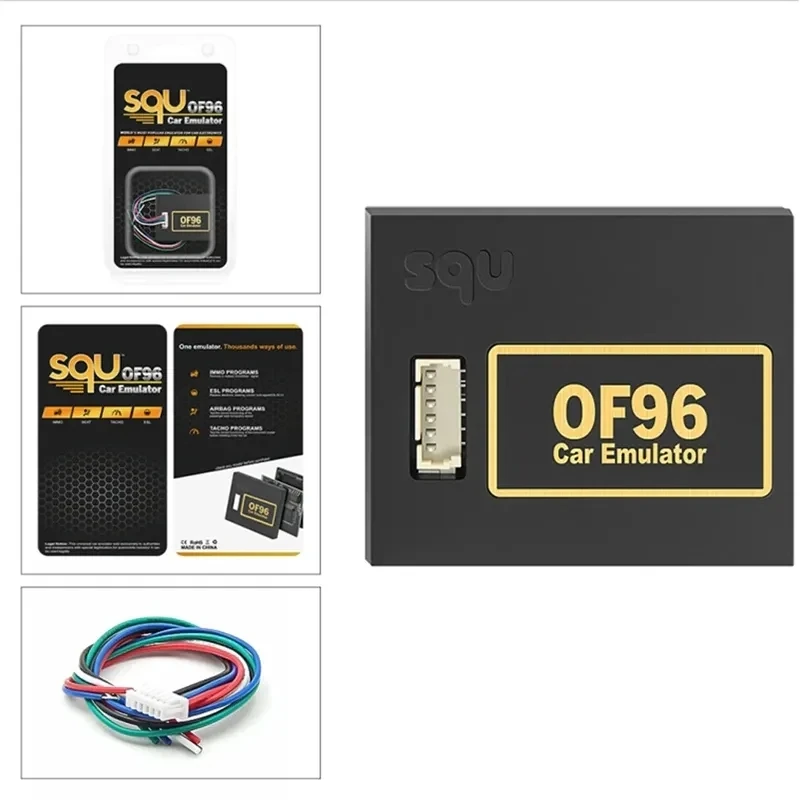 Key Programmer SQU OF96 OF80 Universal Car IMMO Emulator for VAG/Mercedes/Opel/Renault/BMW/Fiat/Honda Tacho ECU Tuning Programmer Tool