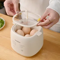 Breakfast Machine Egg Steamer Multifunctional Breakfast Maker With Automatic Power-Off Egg Cooker Soft-Boiled Egg Hot Spring 2