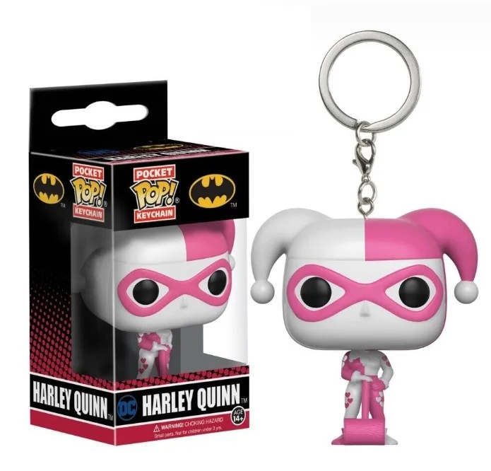 FunkoPop！KEY CHAIN JOKER HARLEYQUINN Amazon.com: Funko POP Keychain: Suicide Squad - Harley Quinn
