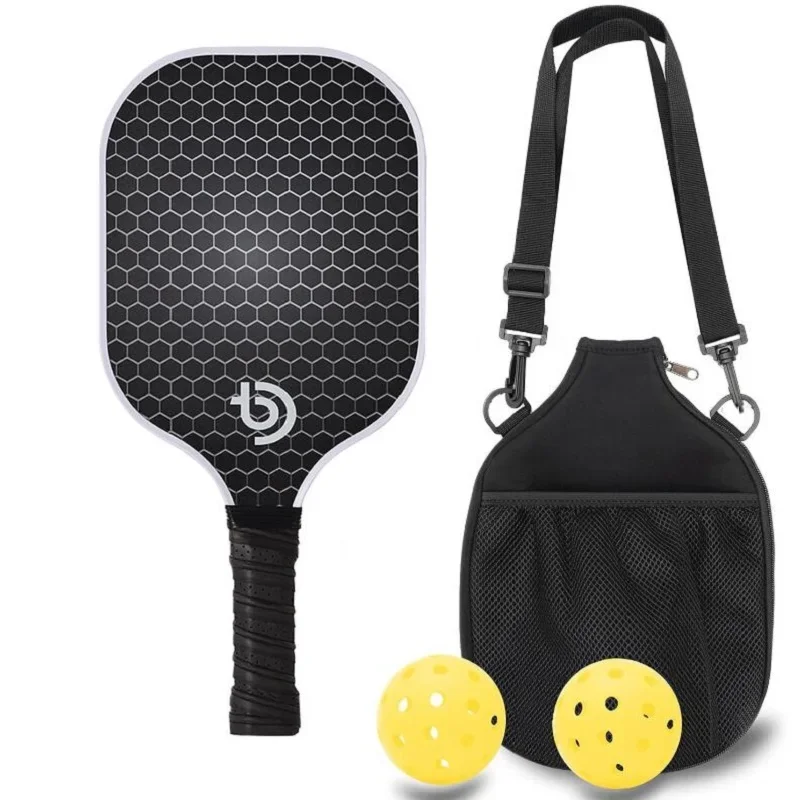 Outdoor Sports Carbon Fiber Pickleball Paddle Honeycomb Board Cricket Bat Lightweight Durable Composite Material for All Ages, pickleball paddle