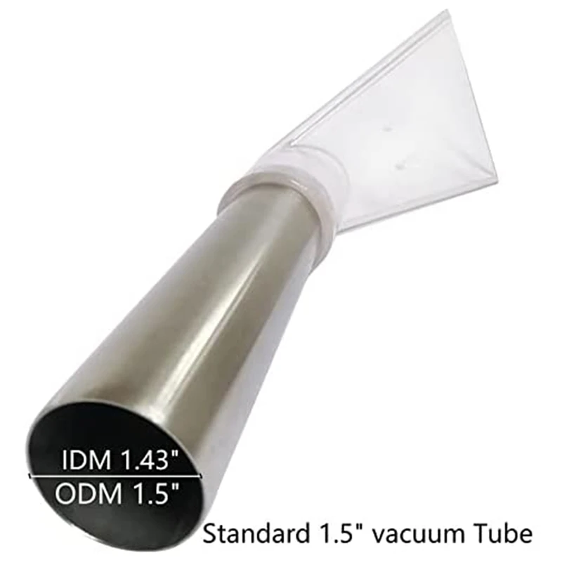 Upholstery Carpet Cleaning Attachment Hand Wand With Viewing Head Auto Detailing Vacuum Head Hand Tool-ABNF