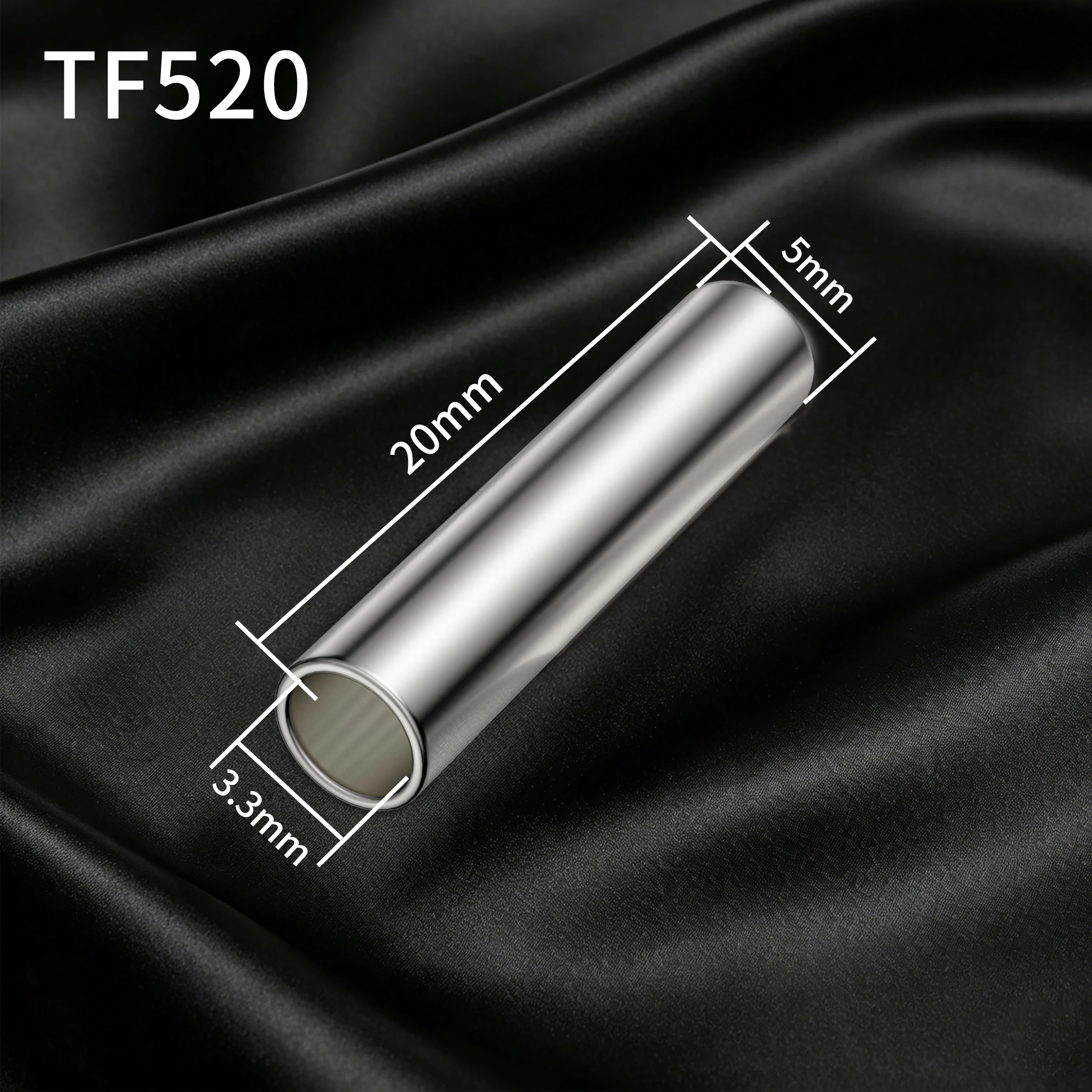 Audiocrast 4N 순수 실버 퓨즈 튜브 5x20mm 6x25mm HiFi 실버 필러 파워 필터 퓨즈(앰프용) 1Pcs