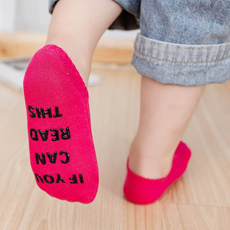 Cute Baby Cotton Rubber Anti-slip Floor Socks Boys Girls Casual Short Ankle Socks for Newborn Infant Kids Clothes Accessories