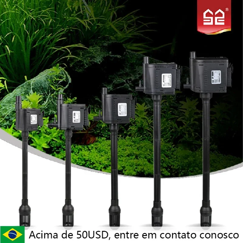 220-240V 6W 12W 20W 25W 45W Sunsun 3 in 1 Multi Functions Submersible Pump + Filter + Add Oxygen For Aquarium Fish Tank water pump fish tank oxygen pump aquarium water pump fish tank pump