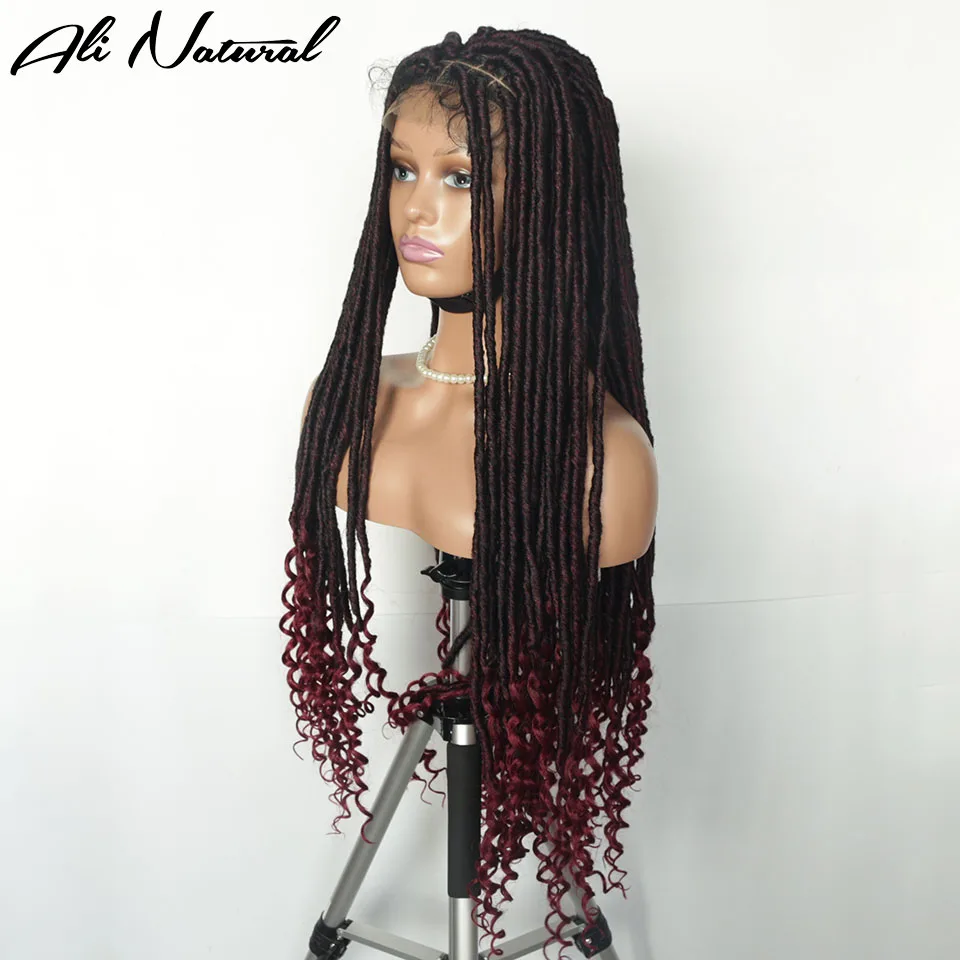 

Парик богини из искусственных мешков для чернокожих женщин, Синтетический Плетеный, с закрученными крючком кудрями, в богемском стиле, с маленькими волосами