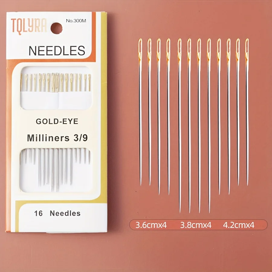 Deluxe Hand Sewing Kit: Premium Needles and Versatile Thread Collection