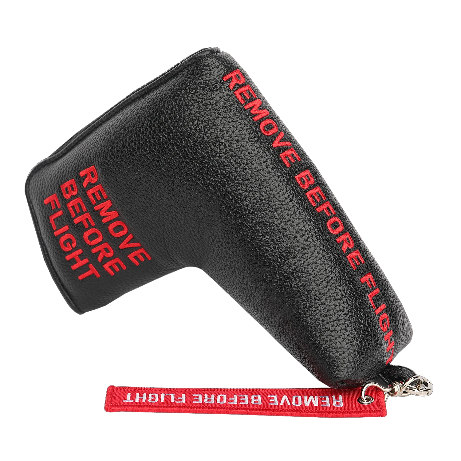 Couvre Tête De Putter Lame En Cuir Rouge Vintage – Protection Golf Rétro