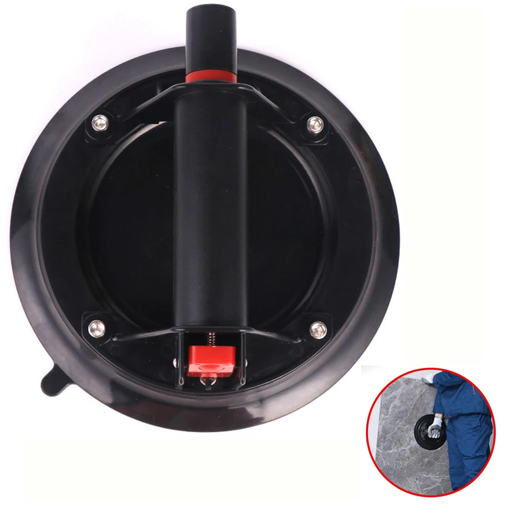 8 Inch Vacuum Suction Cup 220kg with Copper Handle Ventosas Para Vidrio Heavy Duty Lifter for Granite Tile Glass Manual Lifting