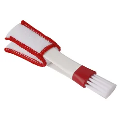 Air Conditioning Vent Cleaning Tool & Multi-Purpose Interior Cleaning Brush (White)
