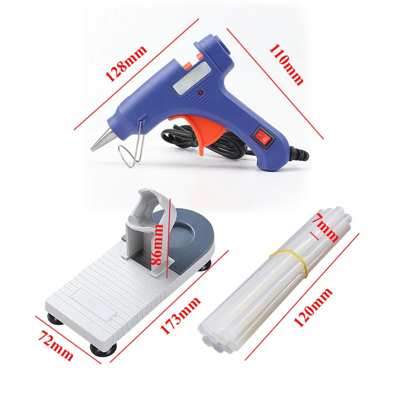 Hot Melt Gun Set for DIY Crafts and Home Repairs
