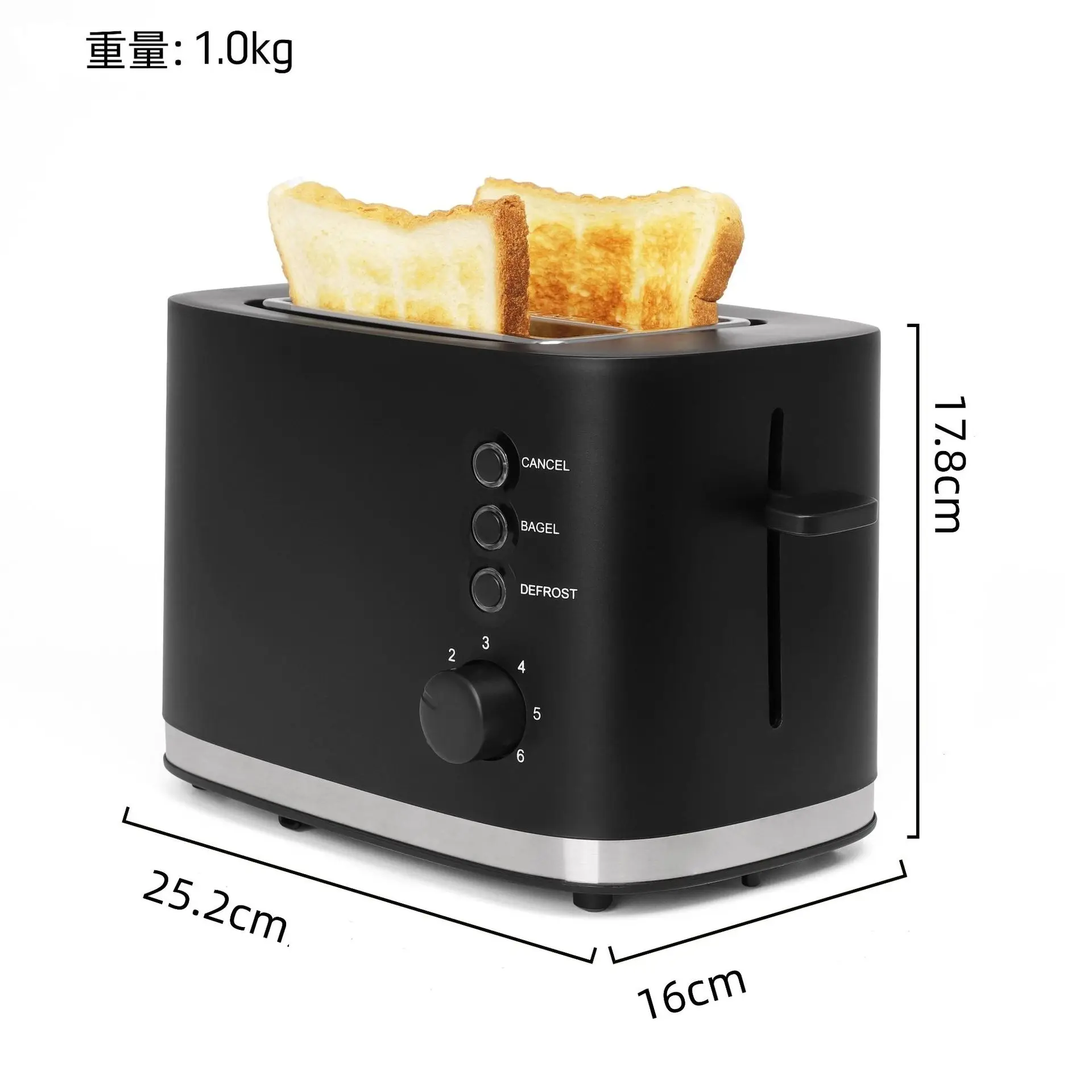 Bread Maker Small Household Stainless Steel Toaster Household Breakfast Toaster toaster  hot sandwich maker 3