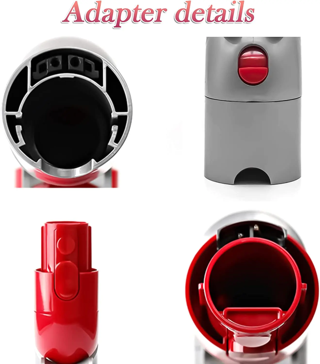 ダイソン V7 V8 V10 V11 V15 用アダプタークイックリリースロー