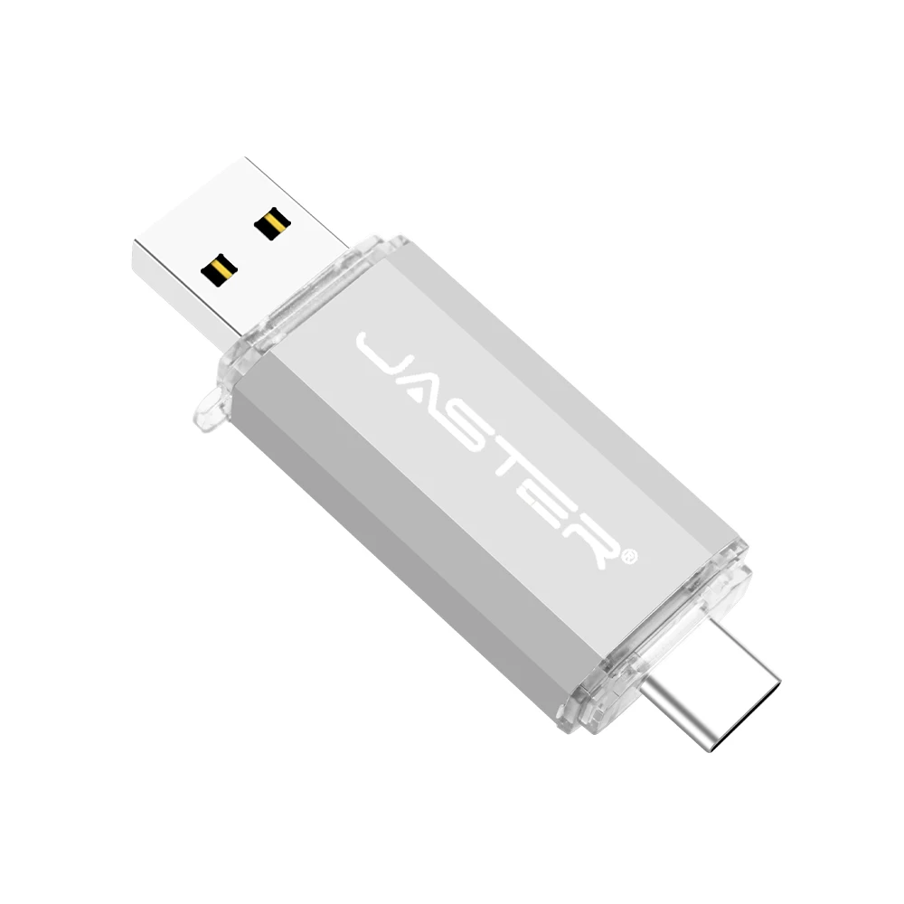דיסק פלאש USB למתנה עסקית 128GB TYPE-C USB 2 ב-1 U דיסק 64GB מתכת זיכרון 32GB דיסק עט כחול 16G למחשב טלוויזיה ורכב