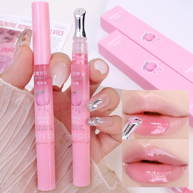 

Прозрачная Увлажняющая губная помада Heallor, водостойкая жидкая губная помада, стойкая к растрескиванию, питательный уход, макияж C