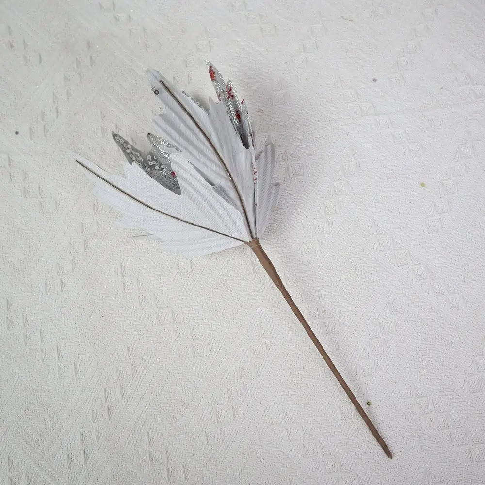 Flannel Christmas Artificial Flowers Decorations