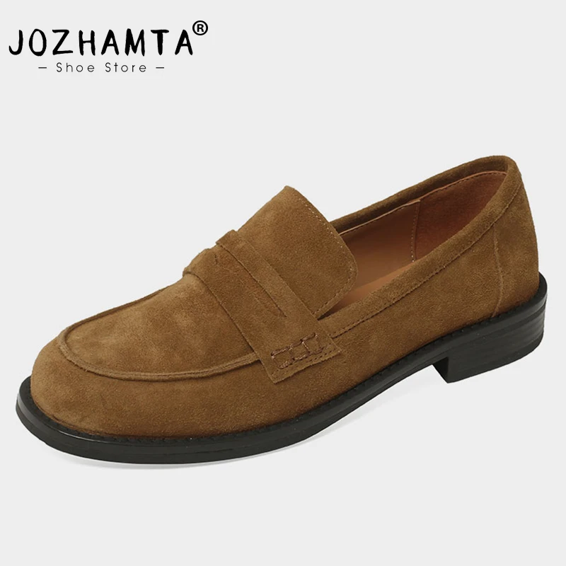 

Женские туфли-лодочки на низком каблуке, из натуральной кожи