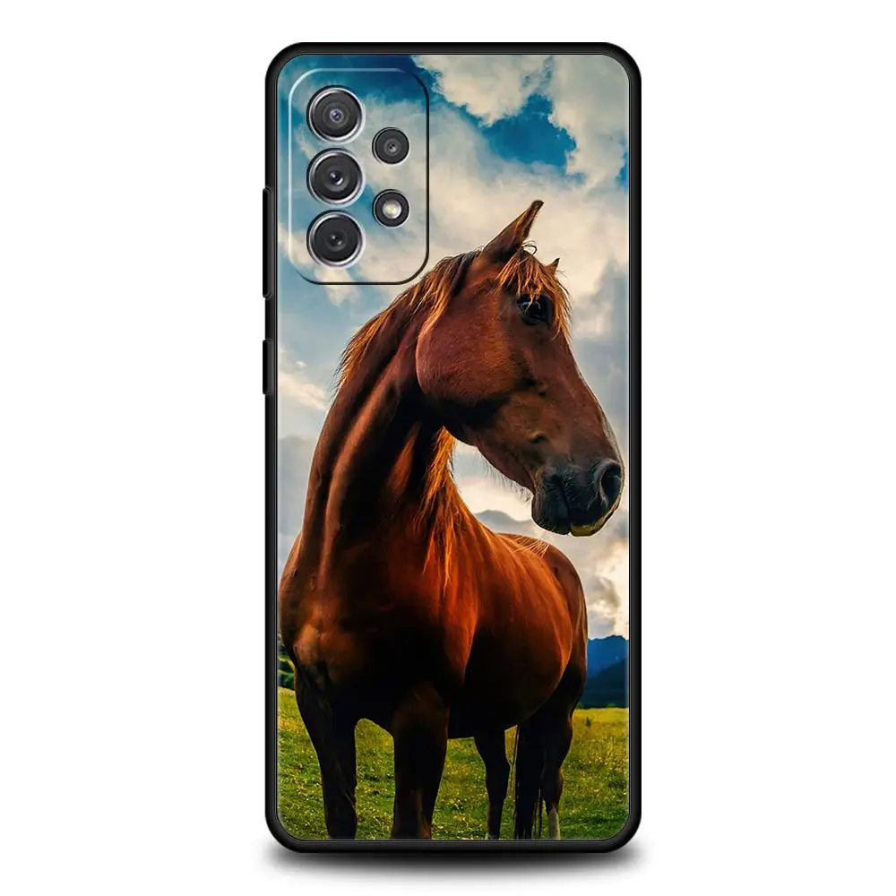Elegant Horse Design Phone Case - Stylish and Durable Protection