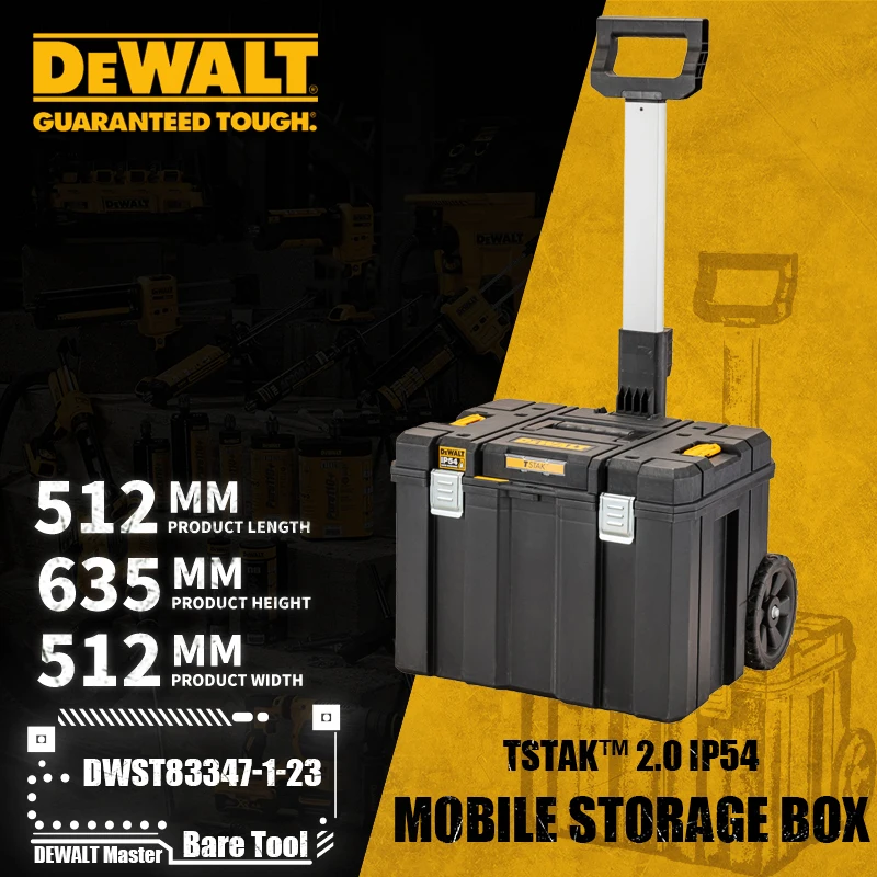 DEWALT DS100 DS166 DS300 DS400 DS450 DS280 TOUGHSYSTEM 2.0 Mobile Stackable  Storage Tool Box - AliExpress