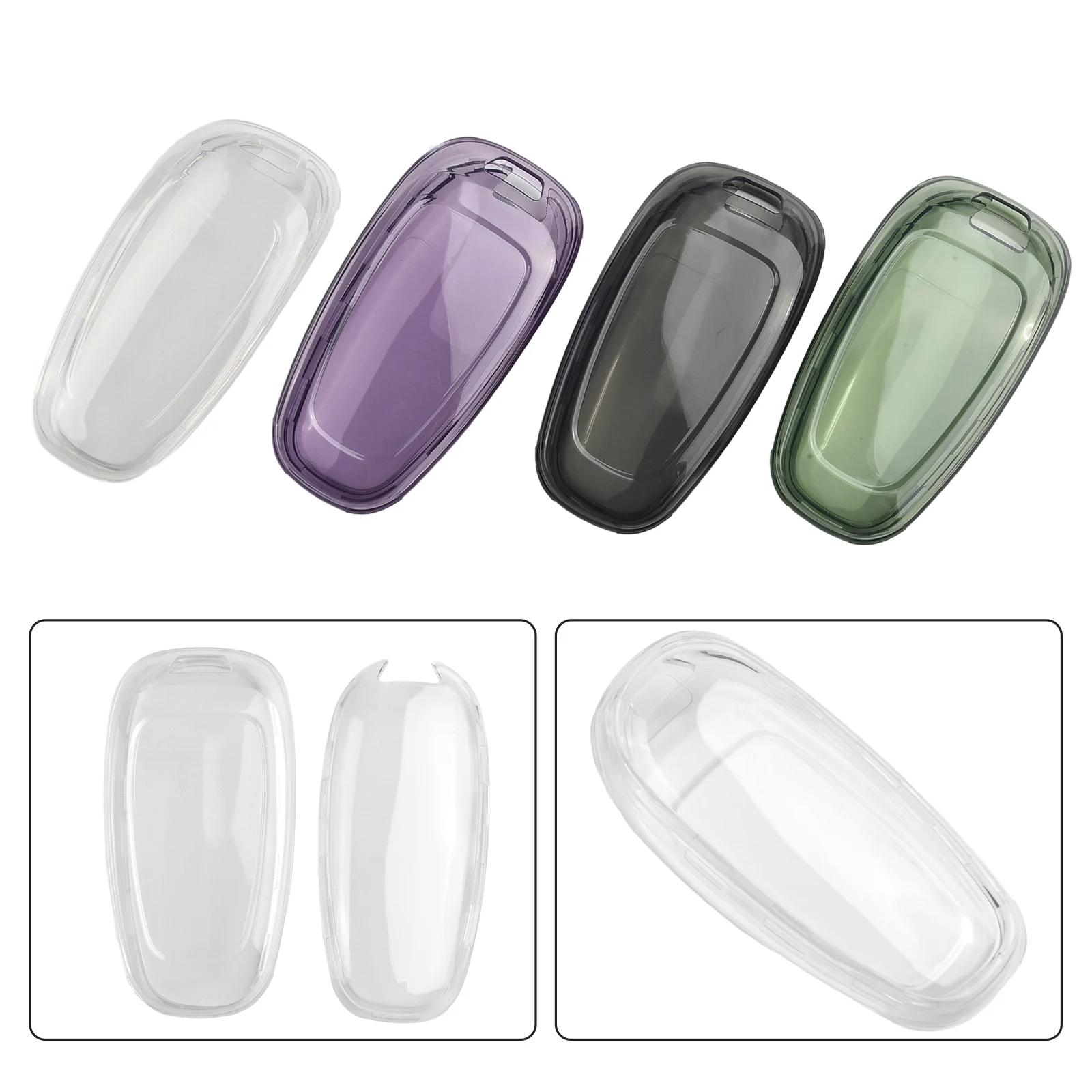 Auto Parts Key Shell Car Accessories High Quality TPU Tool Transparent 1 Piece For Hyundai Sonata 2020-2021 Brand New
