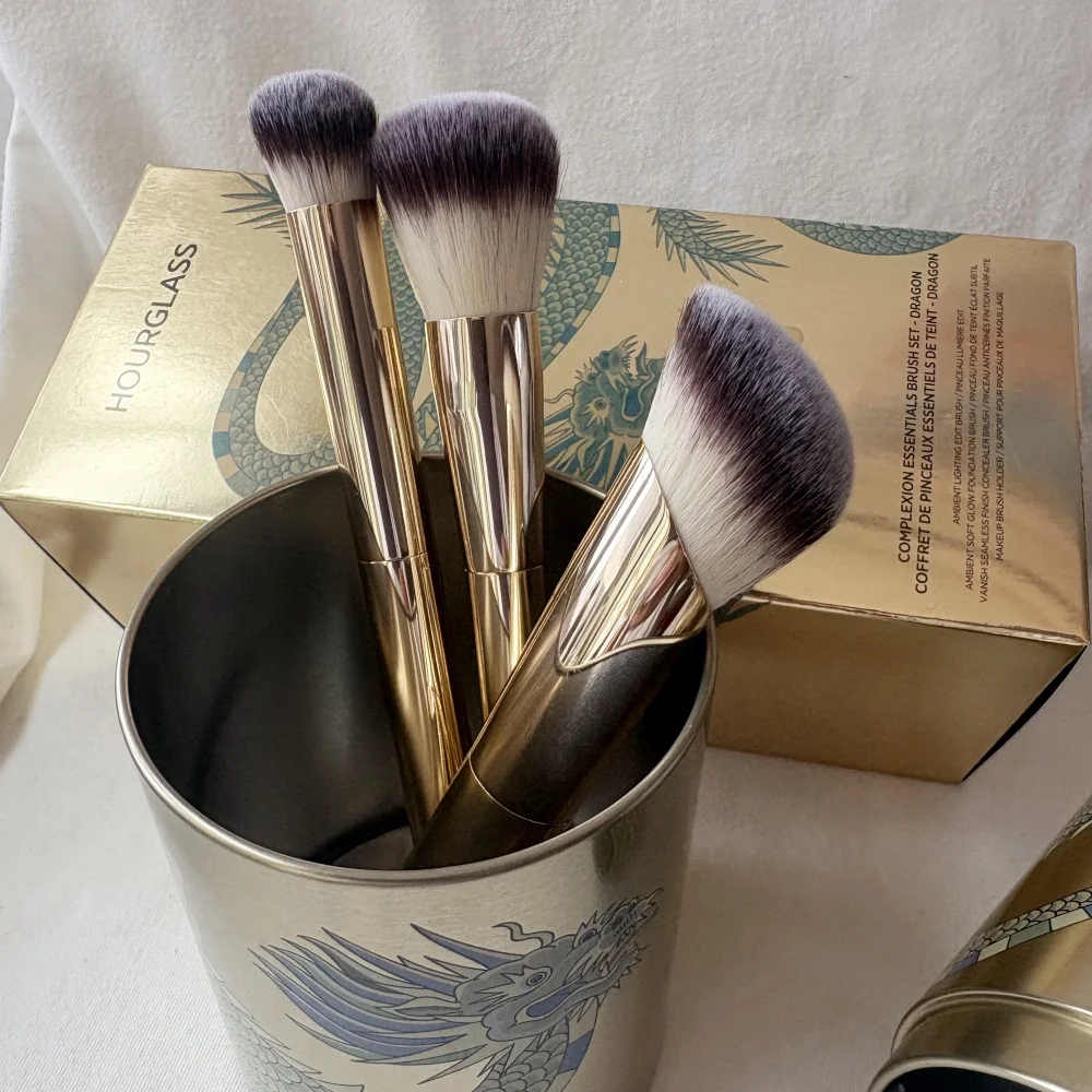Hourglass Complexion Essentials Makeup Brush Set Gold Dragon