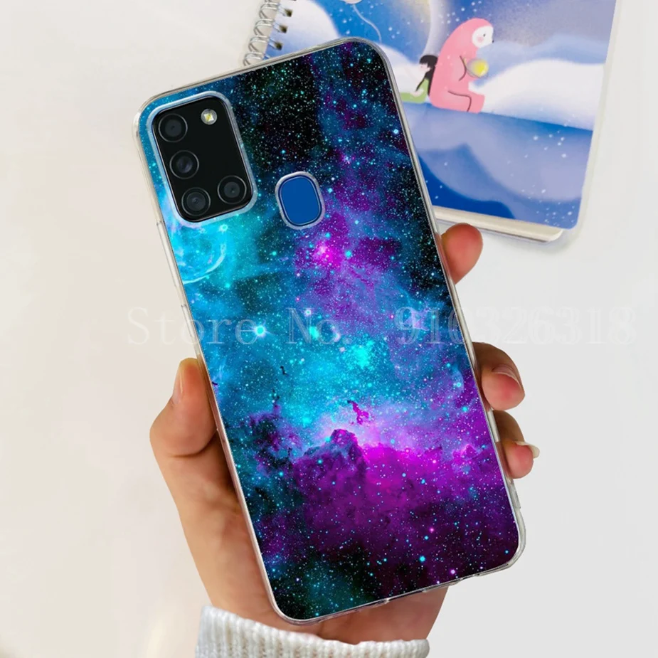 Stylish Painted Soft Slim Phone Case with Bumper