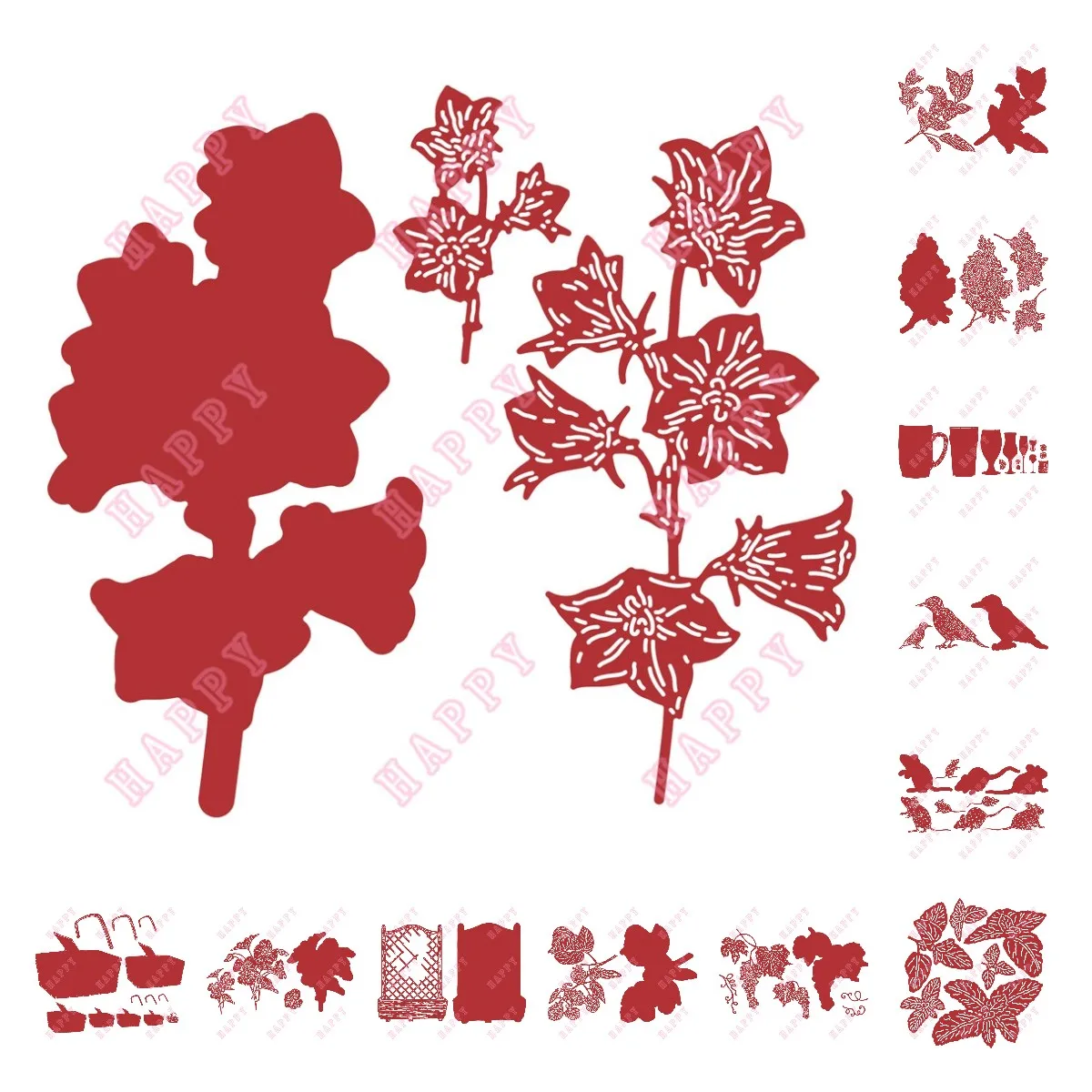 

2022 New Labour of Love Collection Metal Cutting Dies Various Card Series Scrapbook Paper Craft Embossing Template Knife Mould