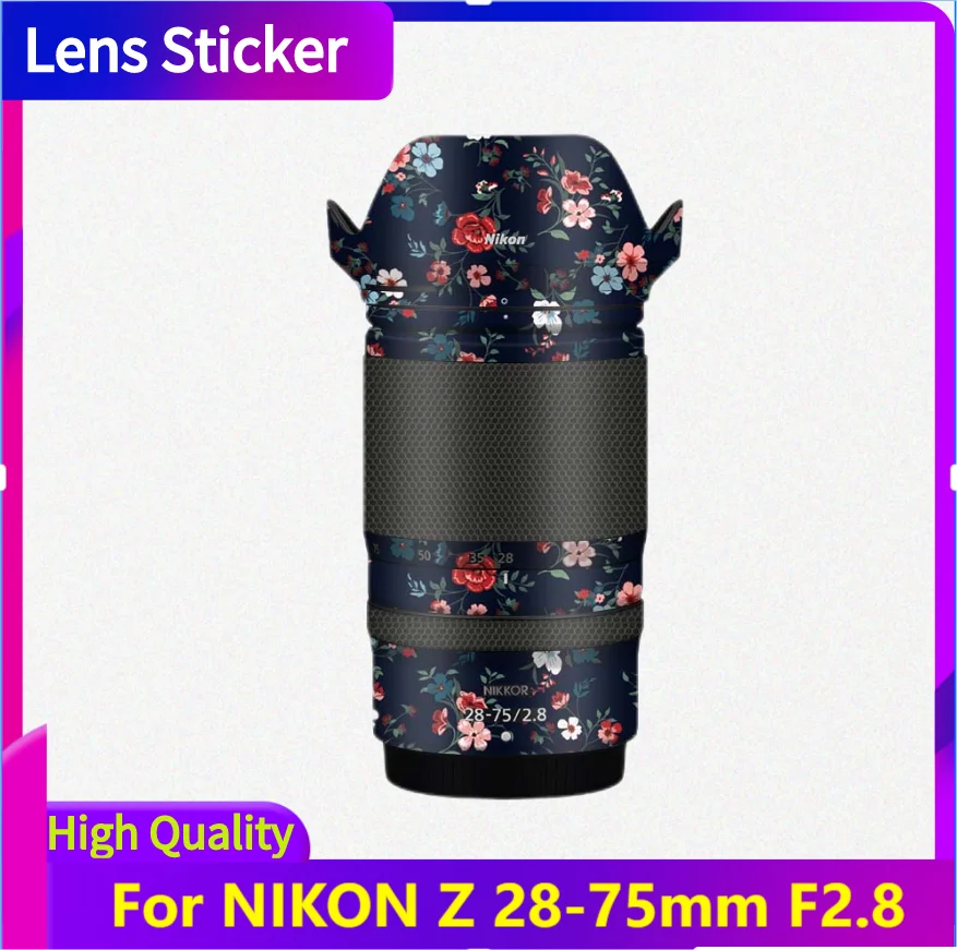 

Виниловая пленка для NIKON Z 28-75 мм F2.8, с защитой от царапин