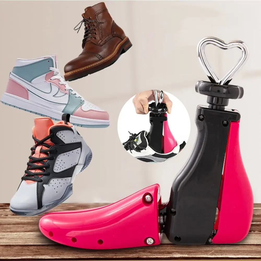 Shoe Stretcher Shoe Accessories Adjustable Shoe Stretcher Professional Knob Design ABS Boot Instep Stretcher 4-Way Shoe Extender Universal