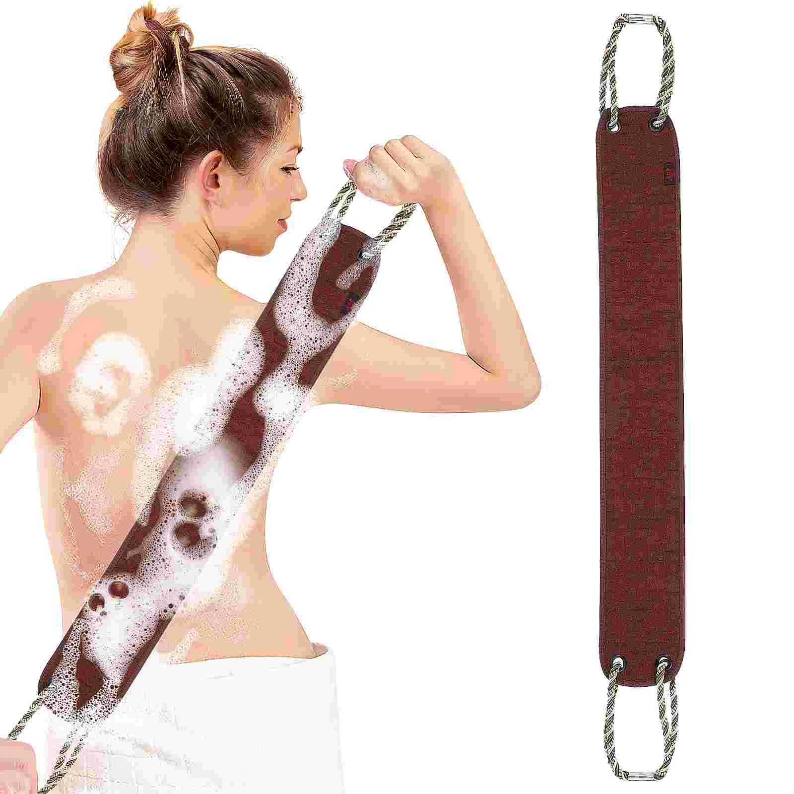 Exfoliating Towels Shower Back Scrubber Back Exfoliator Body Scrubber Bathroom Accessories