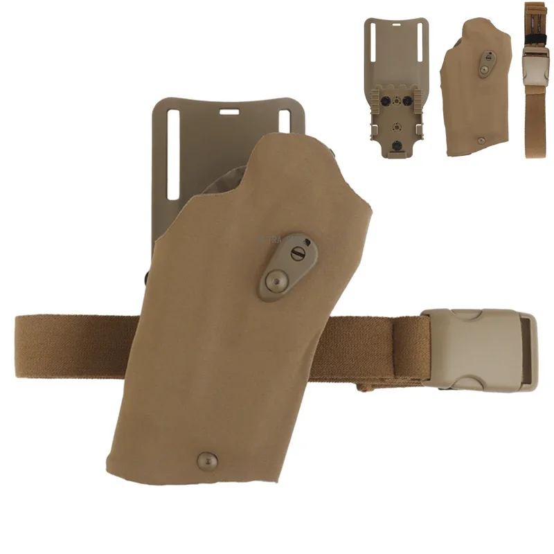 P320+X300 Flashlight Holster Tactical Pistol Holsters with QLS Quick Release Shooting Hunting Airsoft Equipment