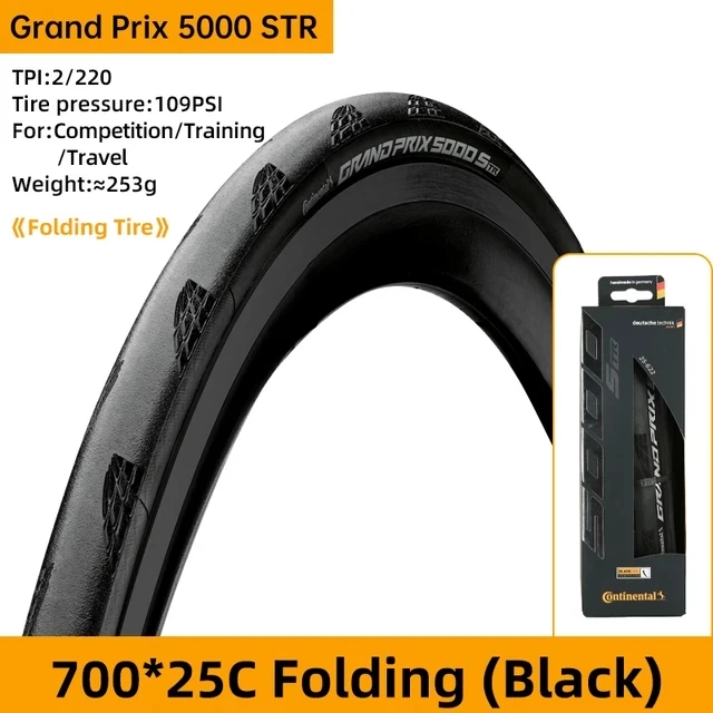 Continental Road Bicycle Tire Grand Prix 5000 Tubeless