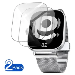 Premium Clear HD Tempered Glass Screen Protector - Anti-Scratch Protective Film for Redmi Watch 4 (2 Pieces)
