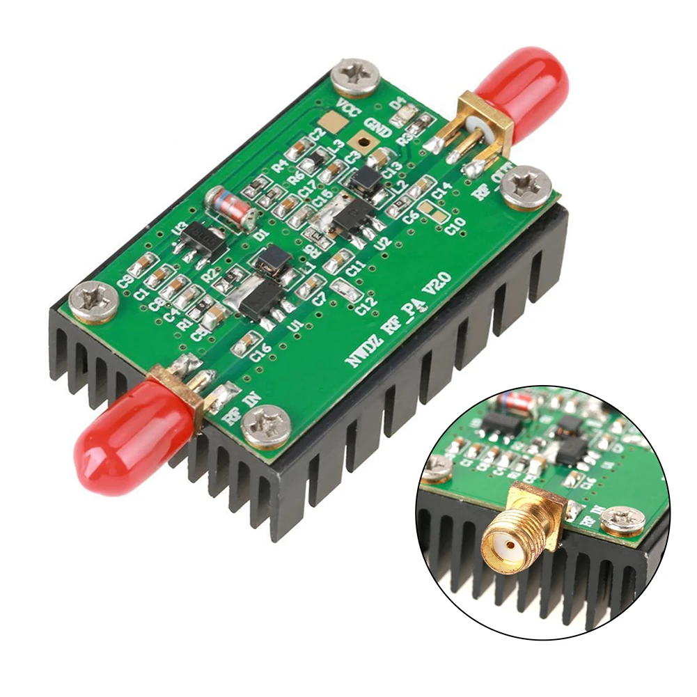 

2MHZ-700MHZ 3W HF VHF UHF FM Transmitter RF Power Amplifier Lifier Suitable For Amateur Radio M Transmitter Radio